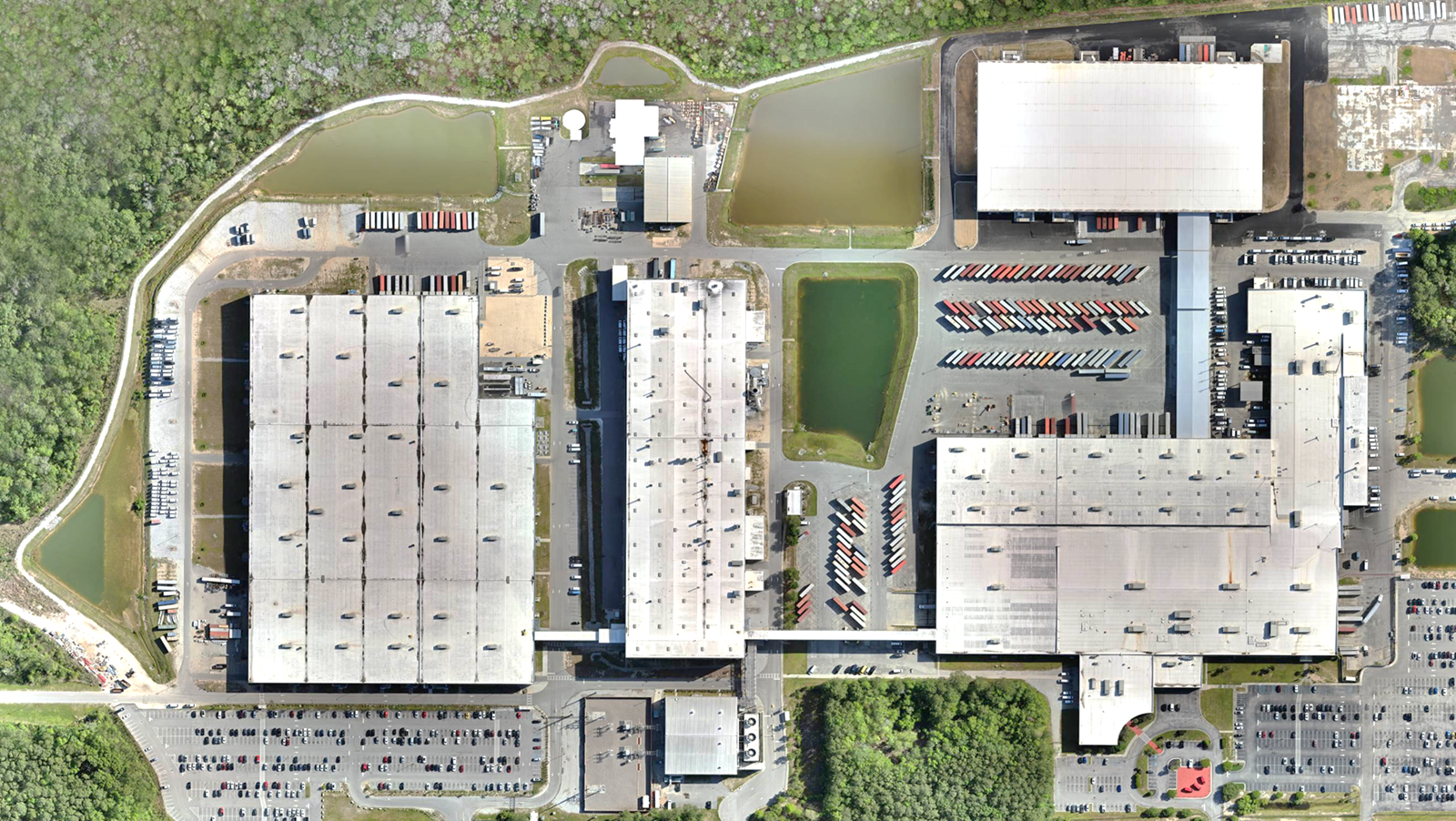 Aerial View of Plant